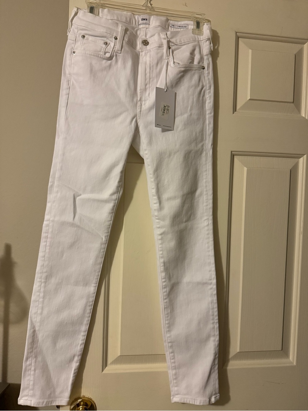Edwin White Women's Skinny Jeans